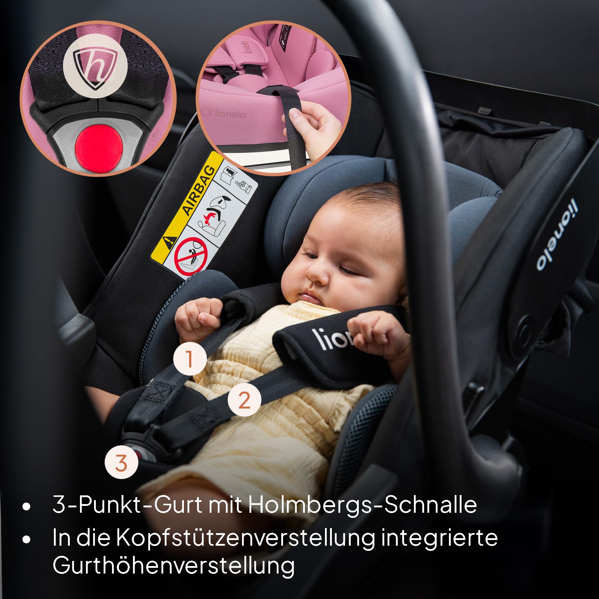 lionelo-astrid-i-size-babyschale-40-87-cm-rosa-koralle image 5
