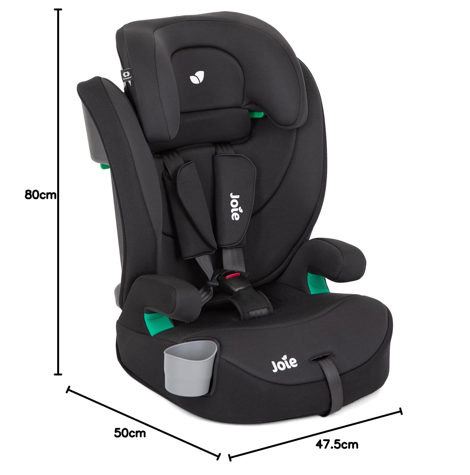 joie-elevate-r129-i-size-kindersitz-shale-76-150-cm image 7