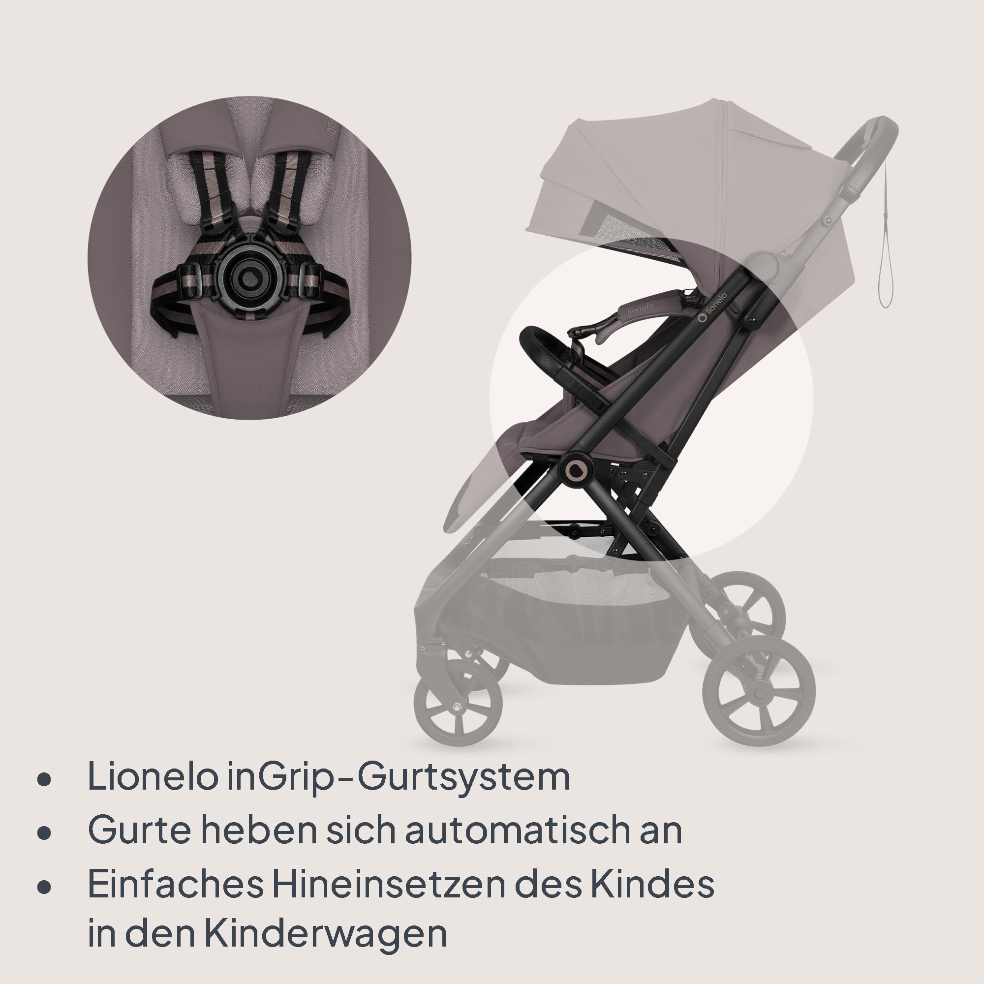 lionelo-tansi-reisebuggy-beige-taupe-bis-22-kg-liegend image 5