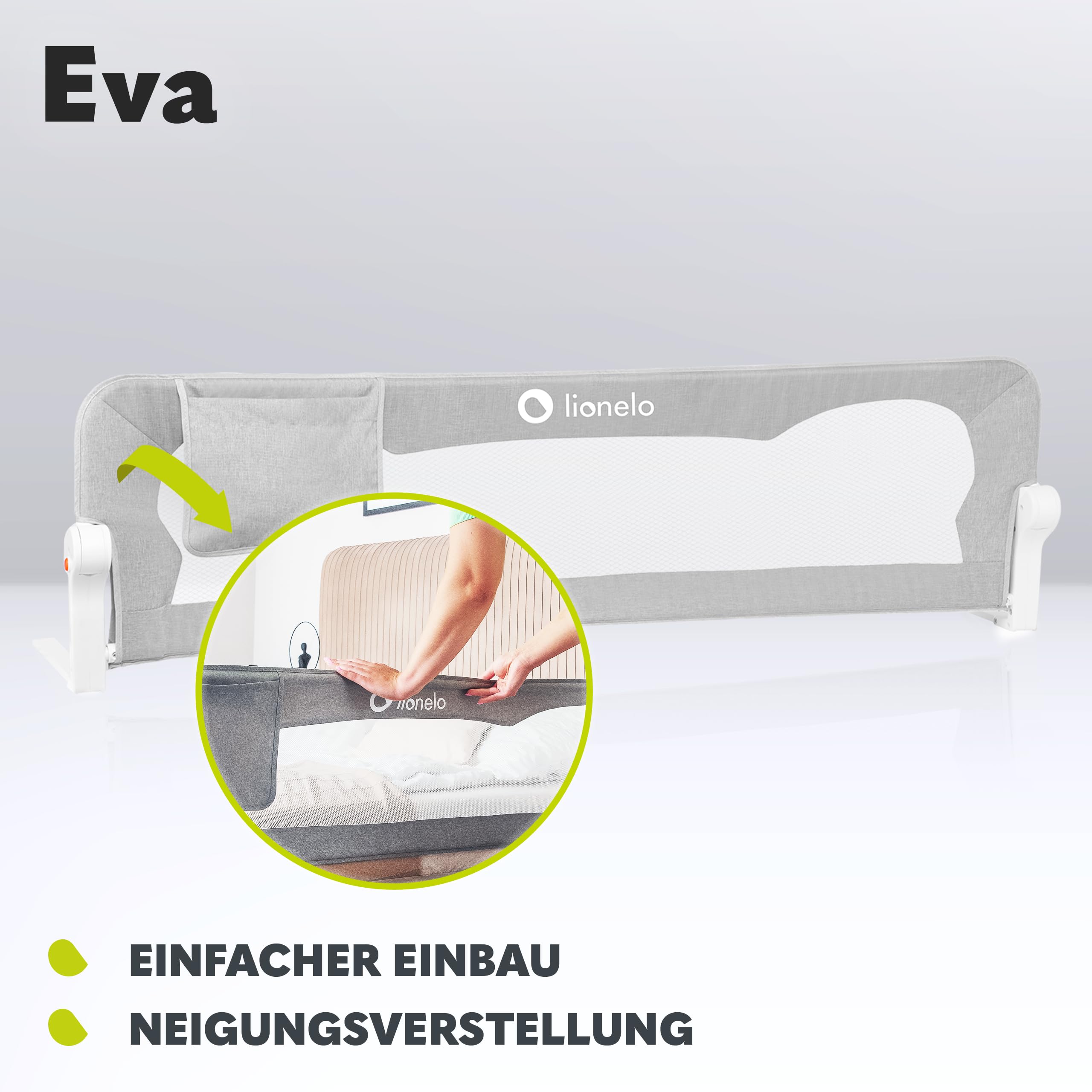 lionelo-eva-rausfallschutz-grau-150x42-cm-netz image 5