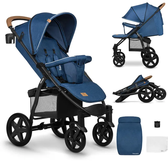 lionelo-annet-plus-kinderwagen-liegeposition-22-kg-xxl-verdeck image 1