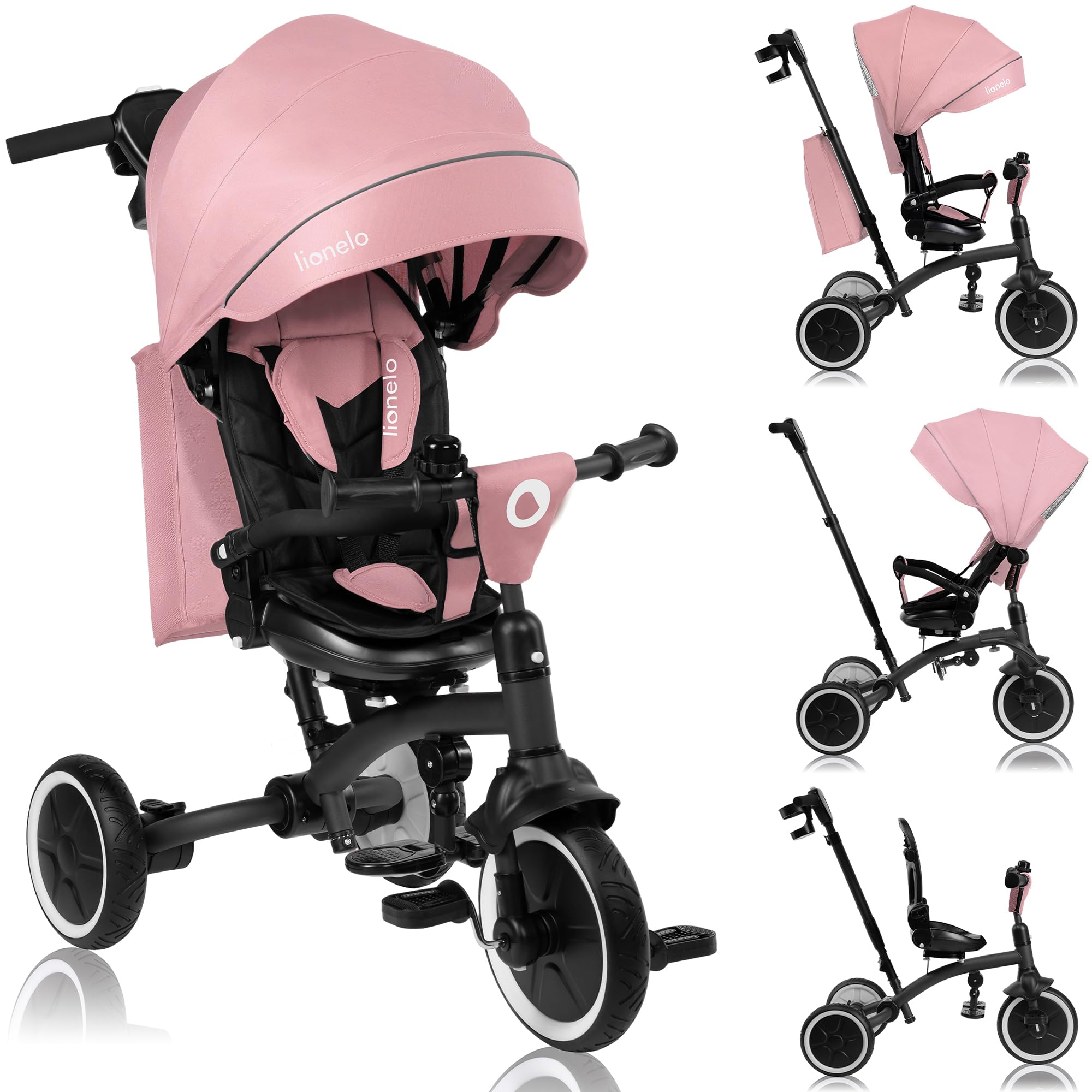 lionelo-tris-plus-dreirad-pink-rosa-9-monate-bis-5-jahre image 1