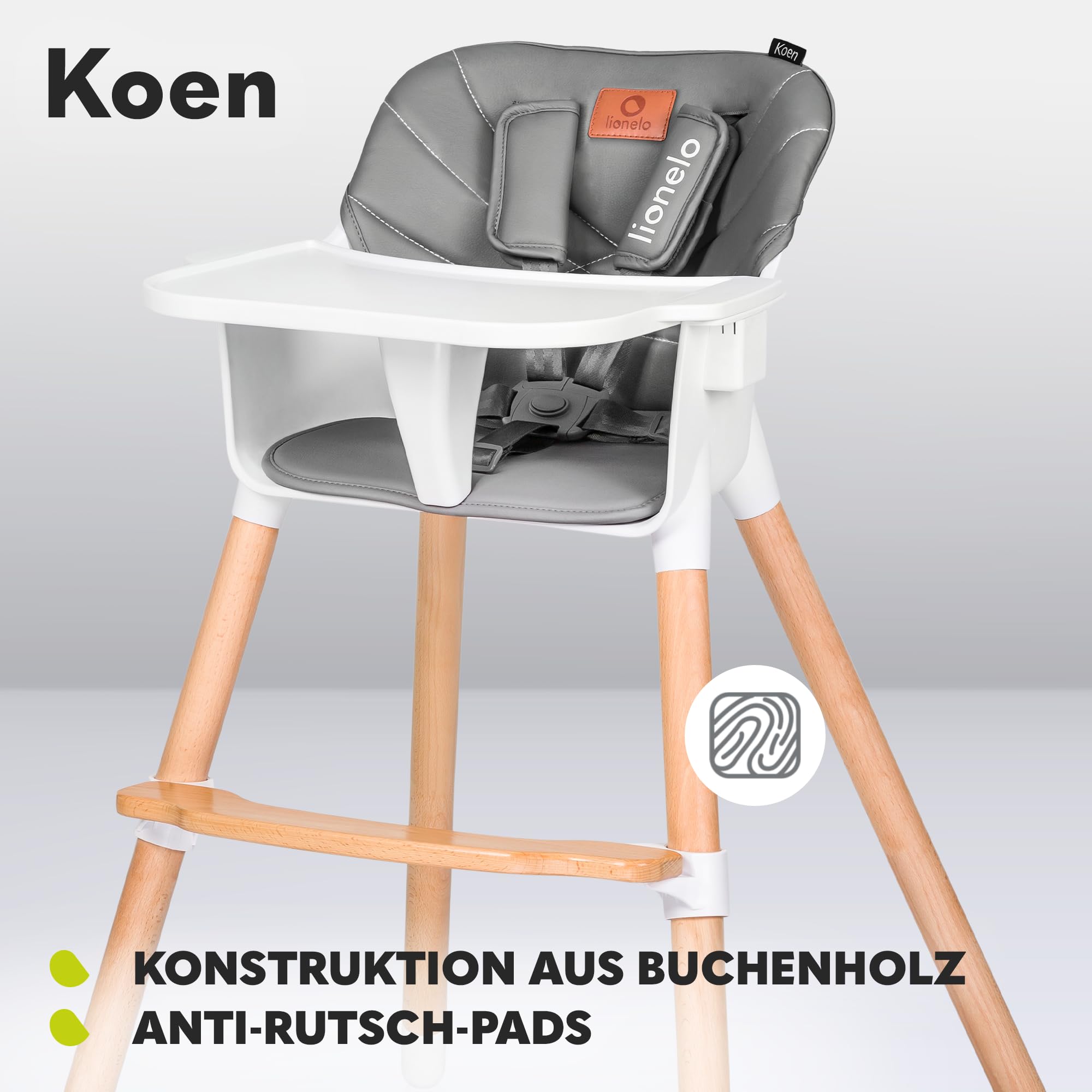 lionelo-koen-2in1-hochstuhl-holz-mit-tablett-verstellbar image 4