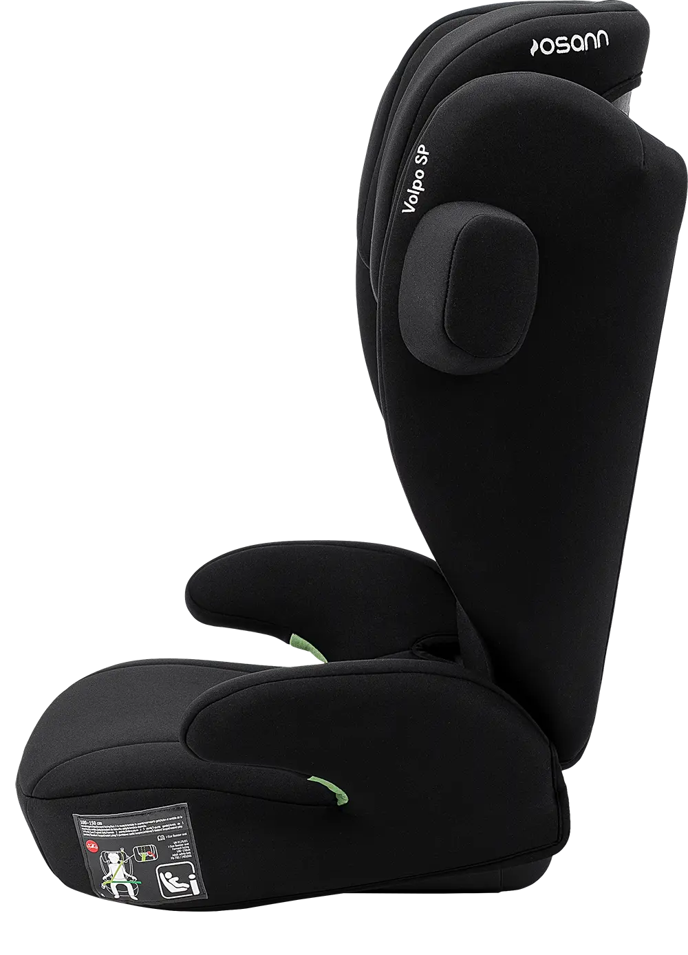 osann-volpo-sp-kindersitz-black-mit-memoryschaum image 5
