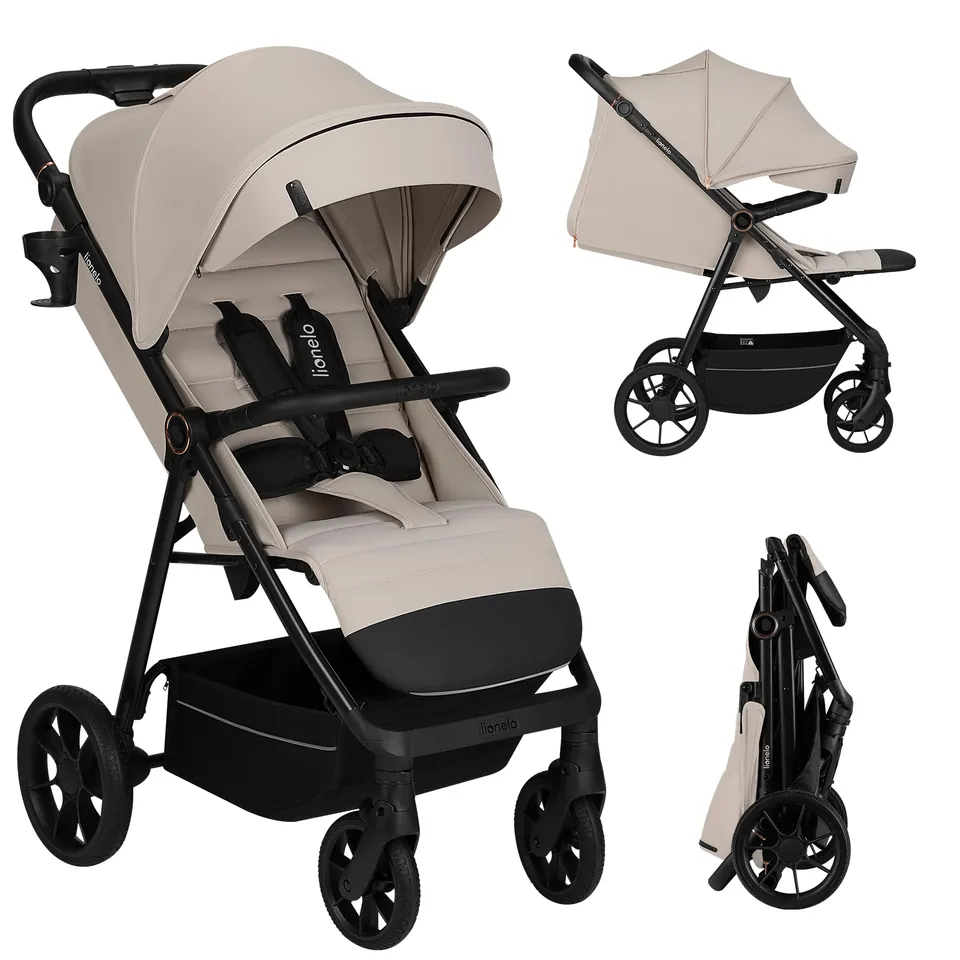 lionelo-iva-buggy-beige-sand-bis-22-kg-mit-xxl-verdeck image 1