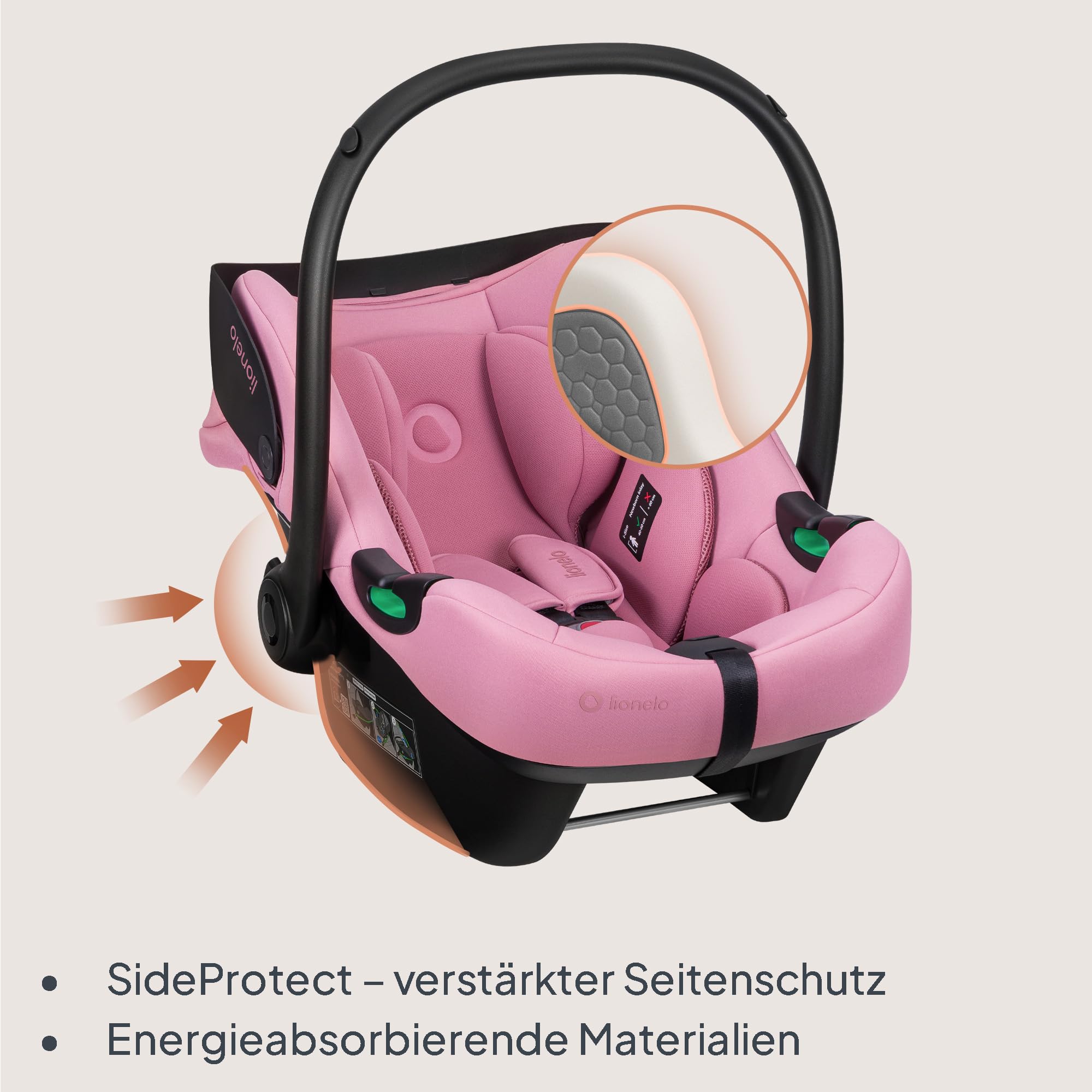 lionelo-astrid-i-size-babyschale-40-87-cm-rosa-koralle image 3