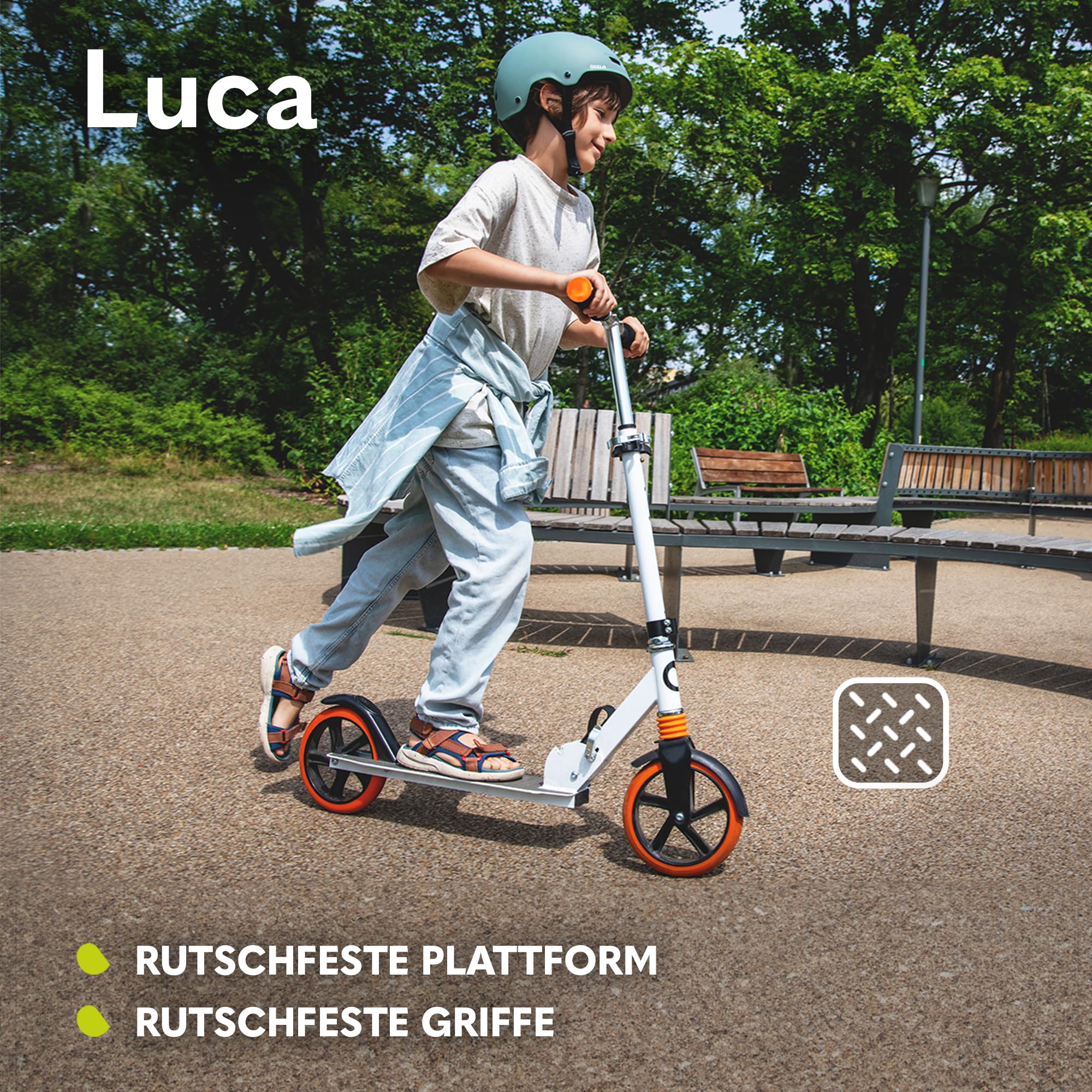 lionelo-luca-tretroller-schwarz-klappbar-100-kg-200-mm image 6