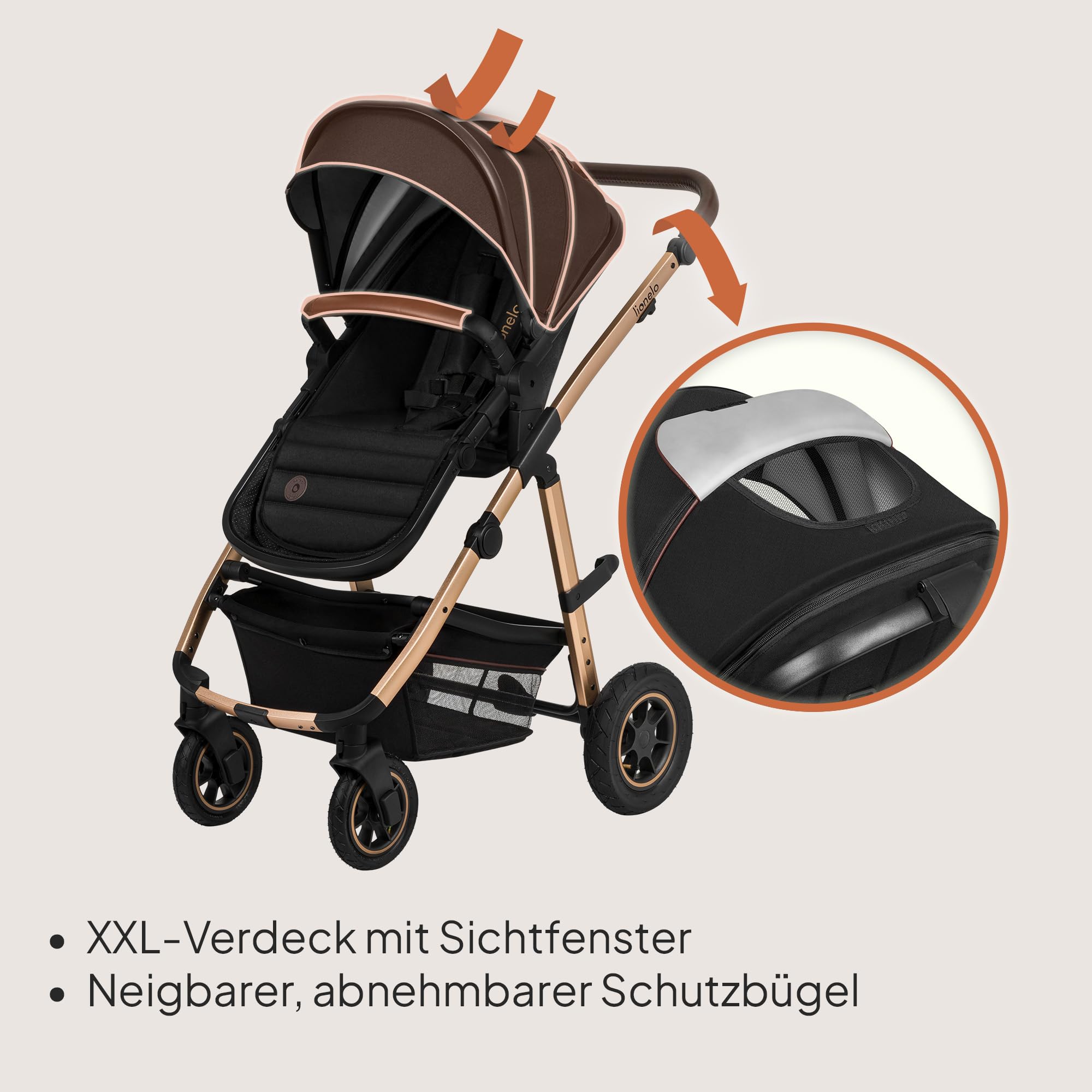 lionelo-amber-kinderwagen-3-in-1-schwarz-onyx-mit-babywanne image 7
