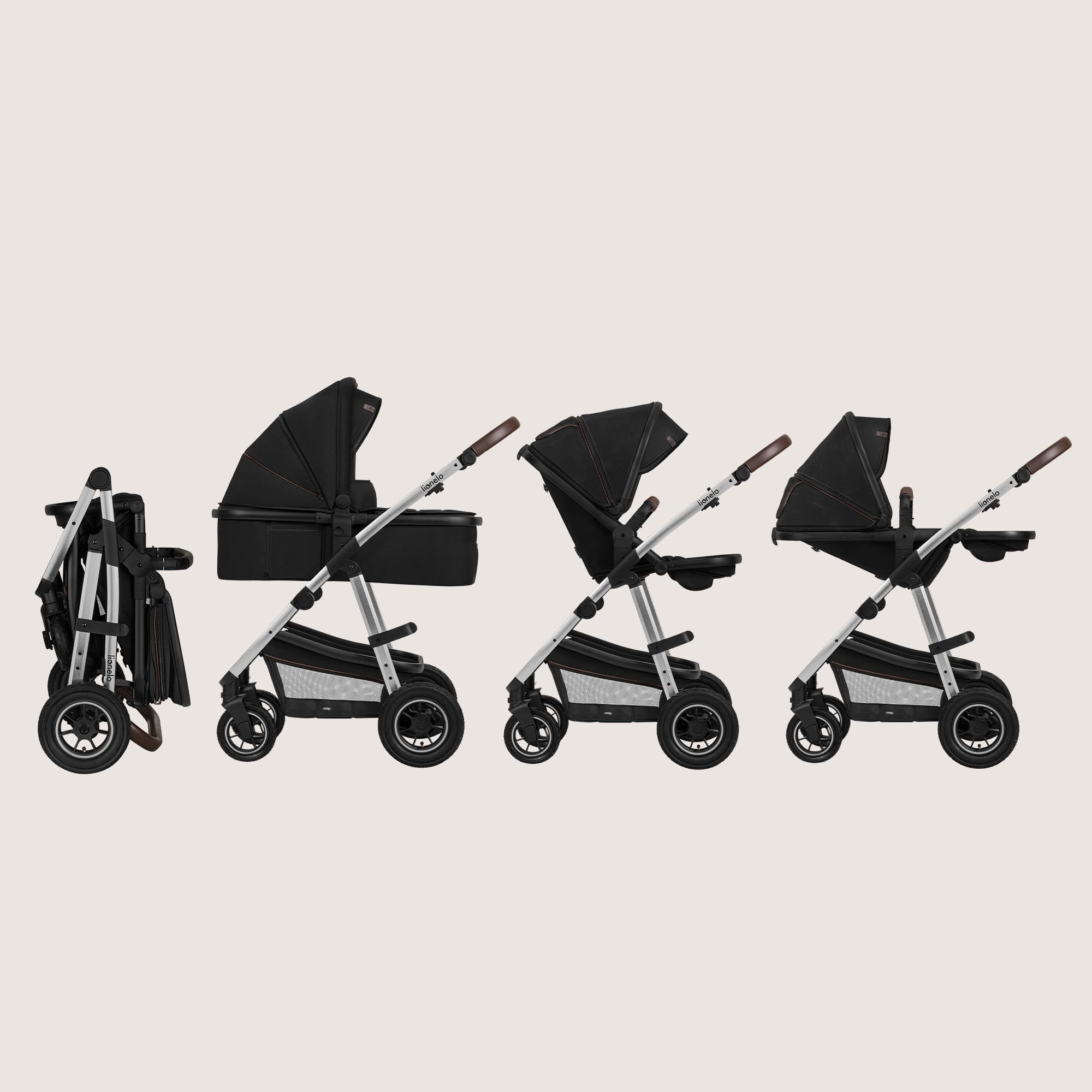 lionelo-amber-2-in-1-kombikinderwagen-schwarz-silber-bis-22-kg image 8