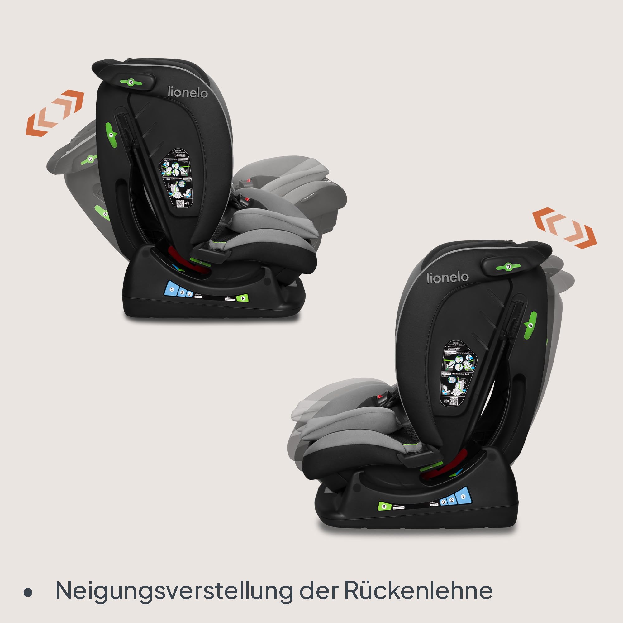 lionelo-aart-i-size-kindersitz-graphite-40-150-cm-0-12-jahre image 6