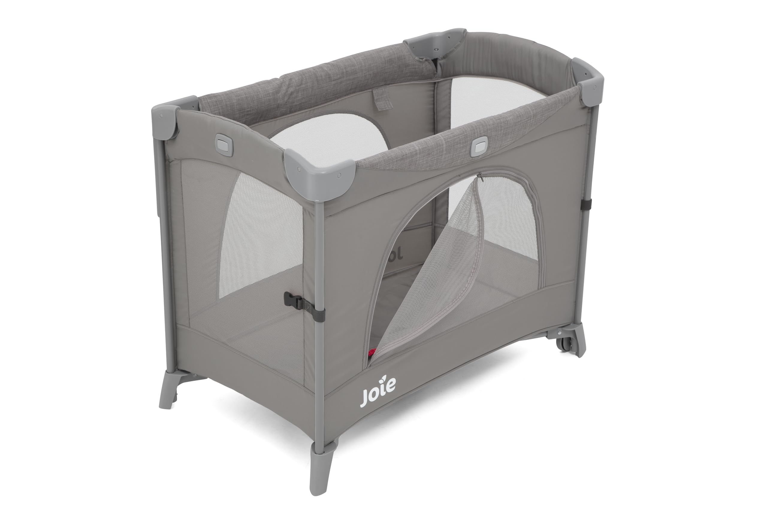 joie-kubbie-sleep-reisebett-beistellbett-foggy-grey-2-in-1 image 5