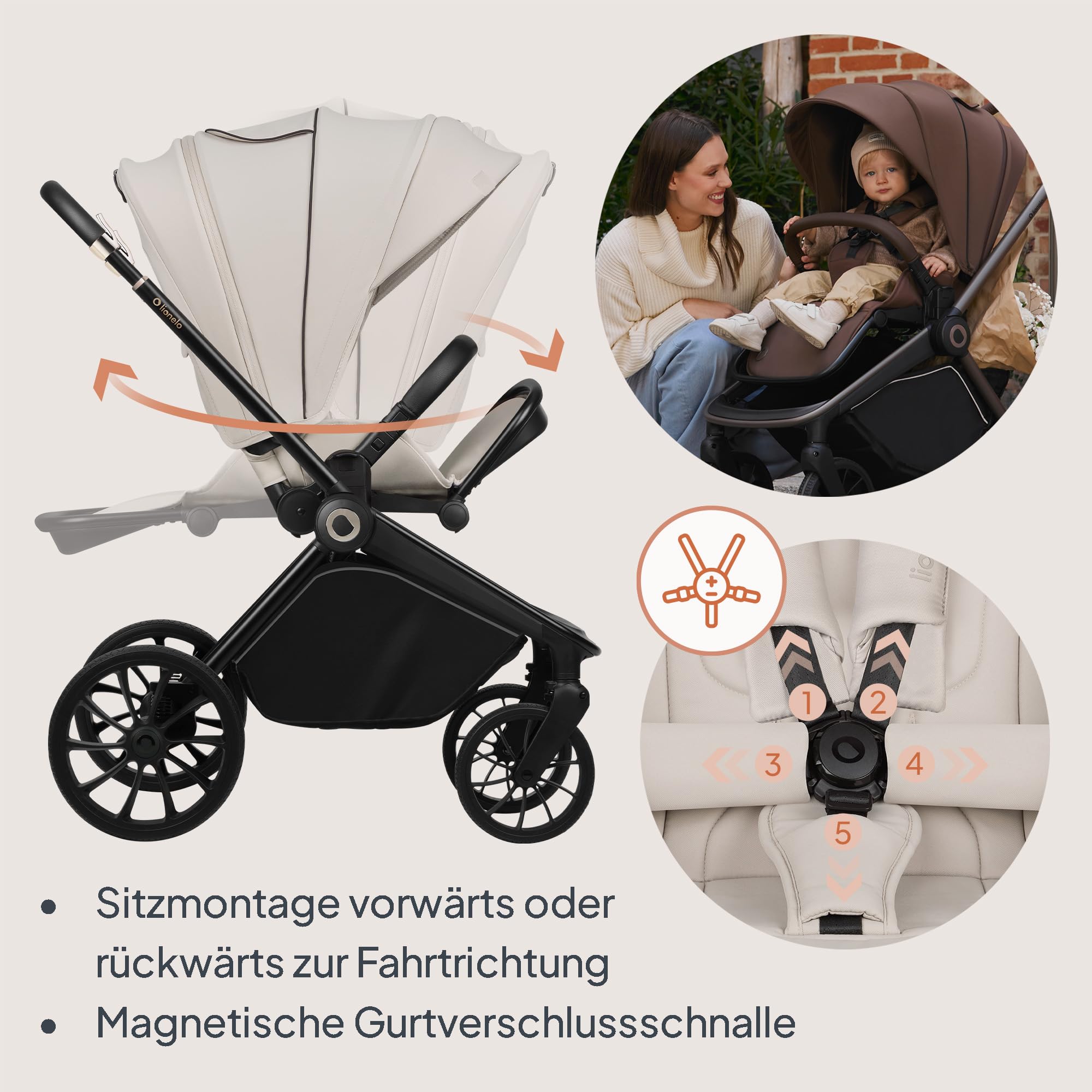 lionelo-mika-plus-buggy-beige-bis-22-kg-liegeposition image 4