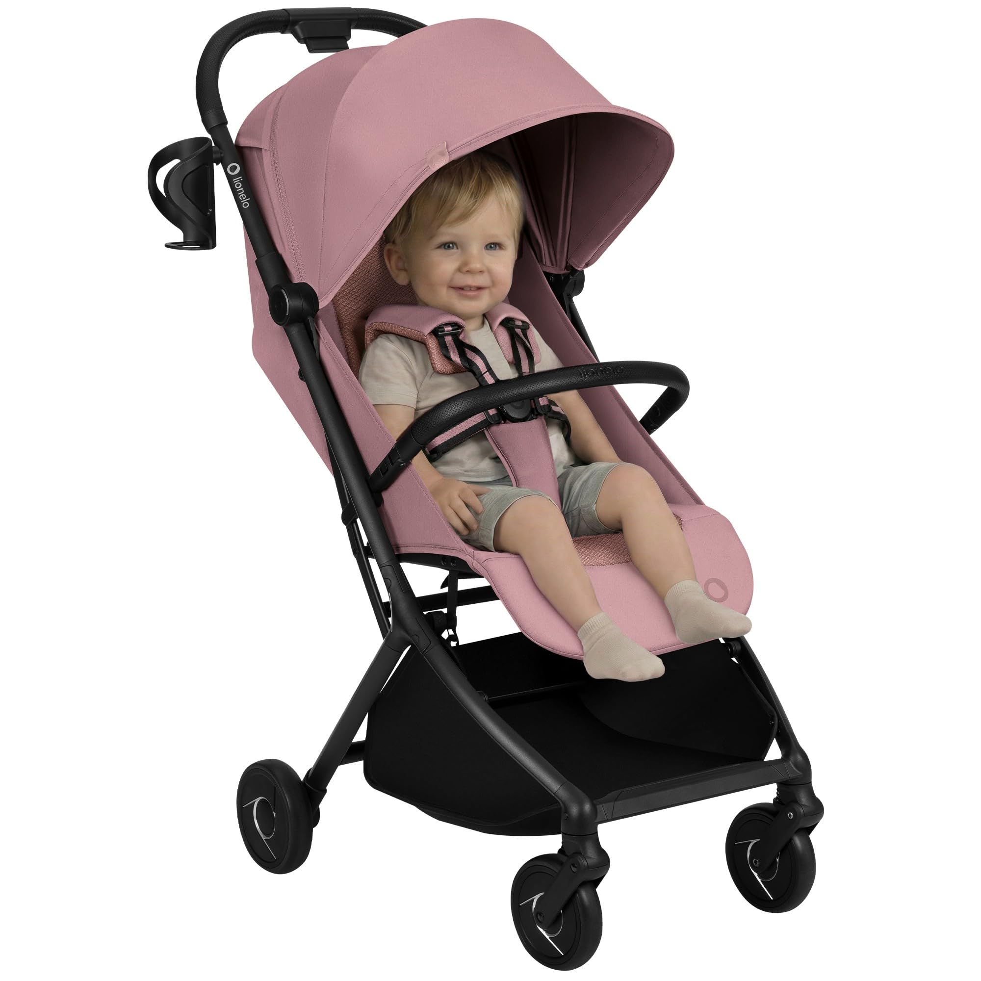lionelo-sia-reisebuggy-rosa-faltbar-liegeposition-22-kg image 1