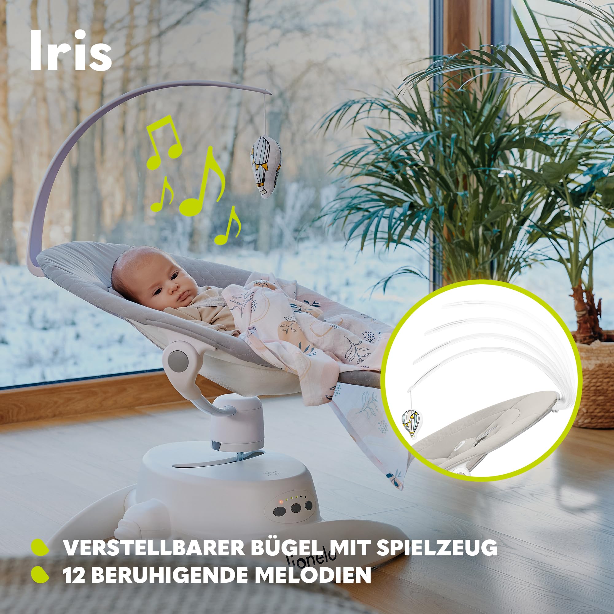 lionelo-iris-babywippe-beige-elektrisch-360-bis-9-kg image 6