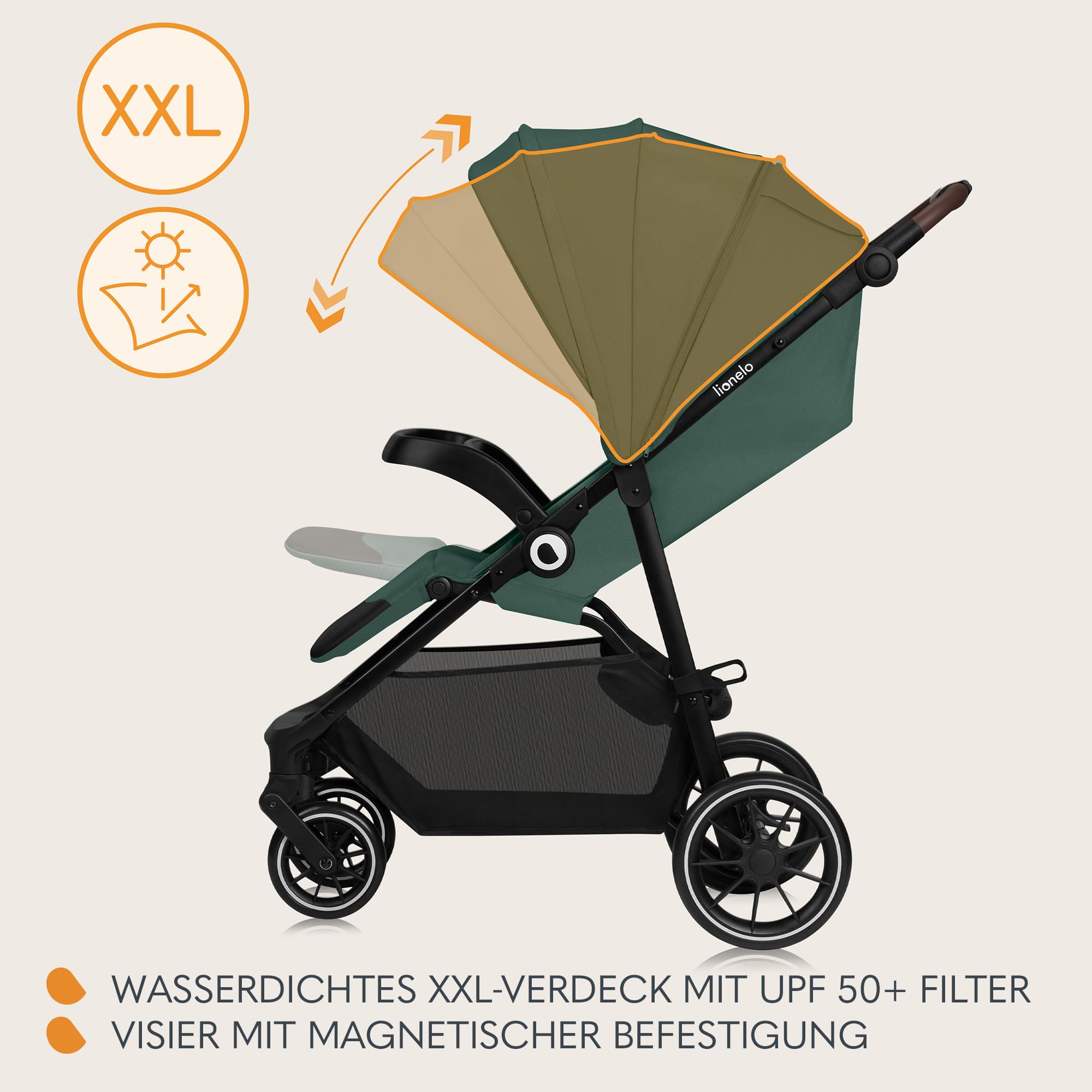 lionelo-emma-one-buggy-gr-ner-wald-bis-22-kg-liegeposition image 7