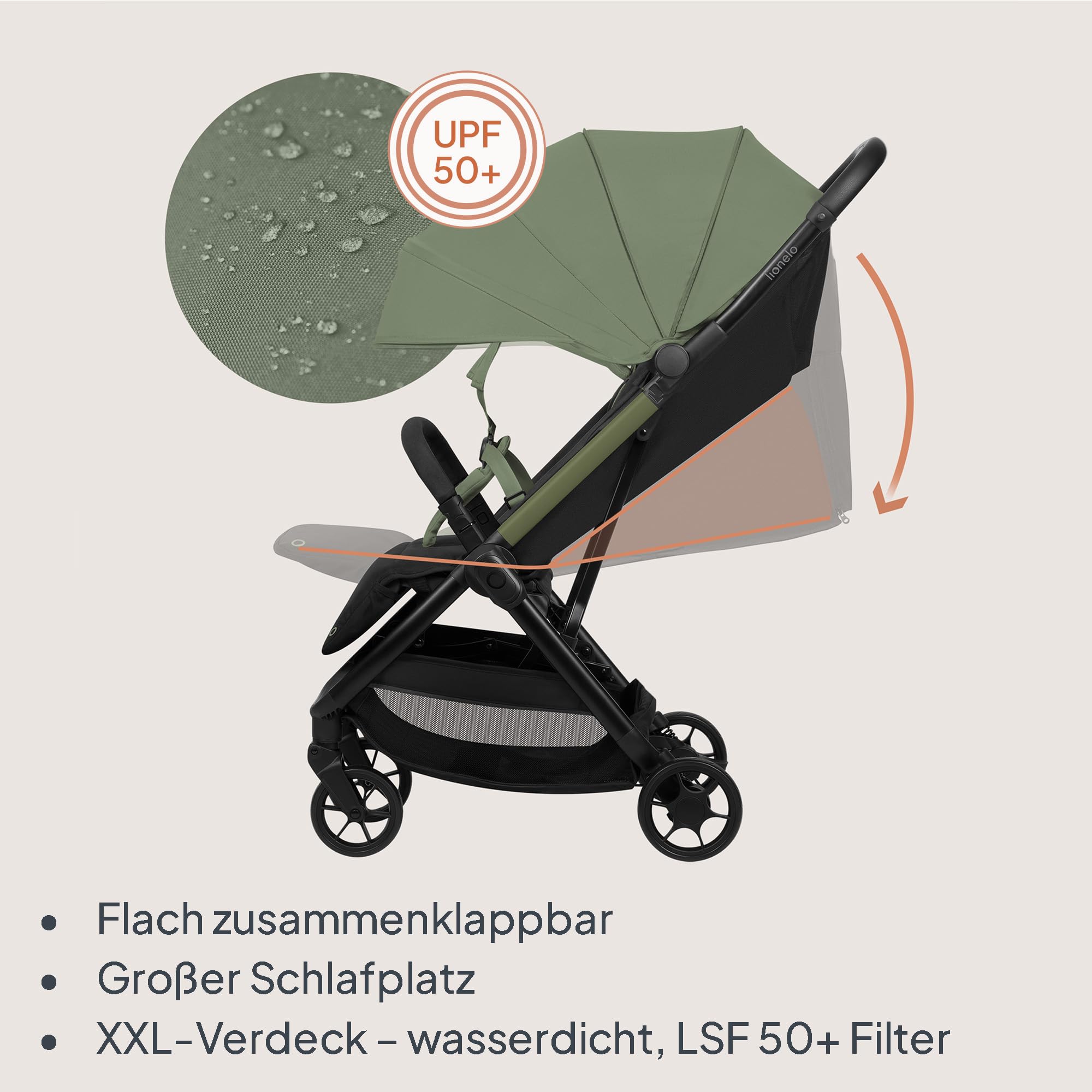 lionelo-julie-air-buggy-gr-n-bis-22-kg-klappbar image 6