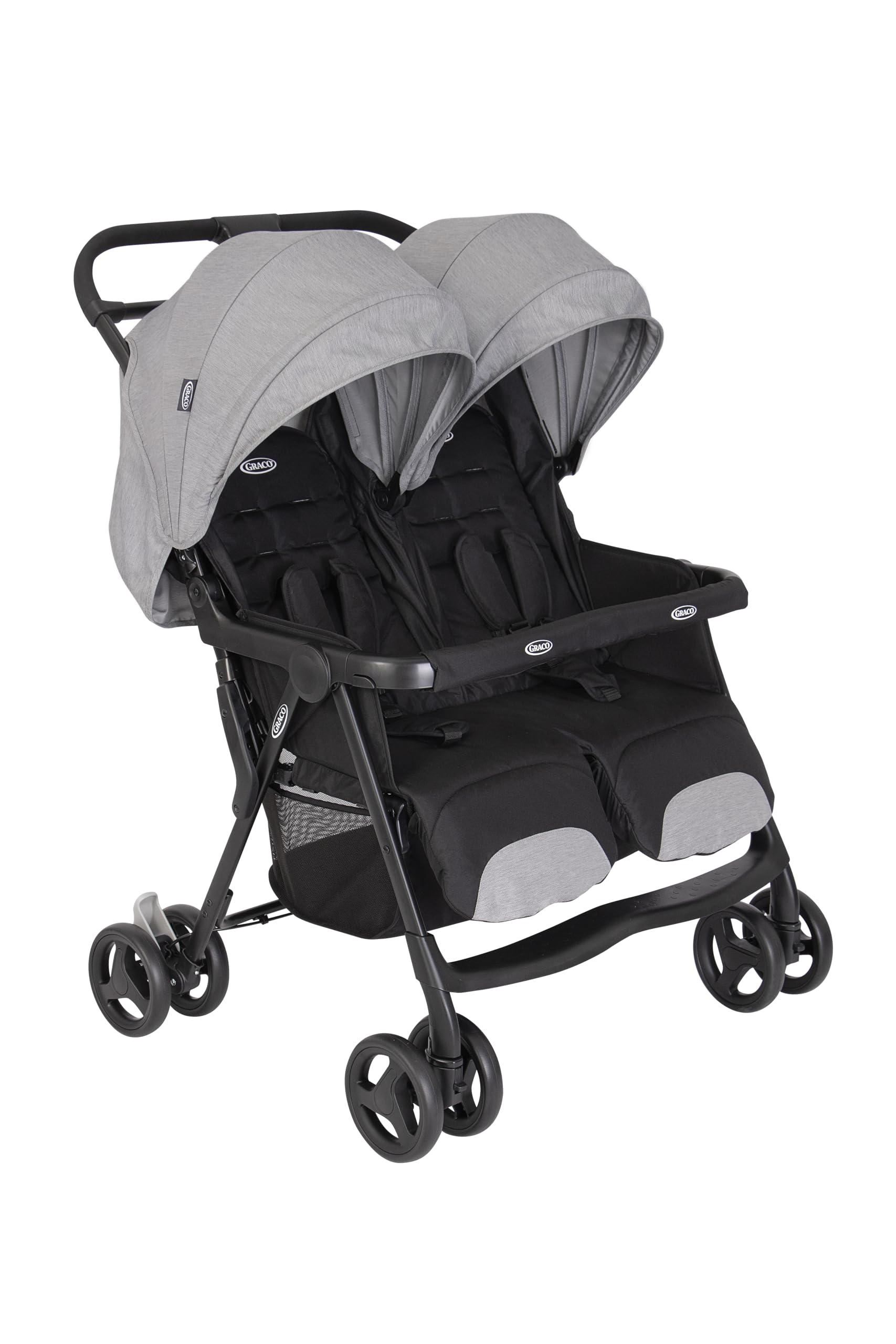 graco-duorider-doppel-kinderwagen-steeple-gray-ab-geburt image 1