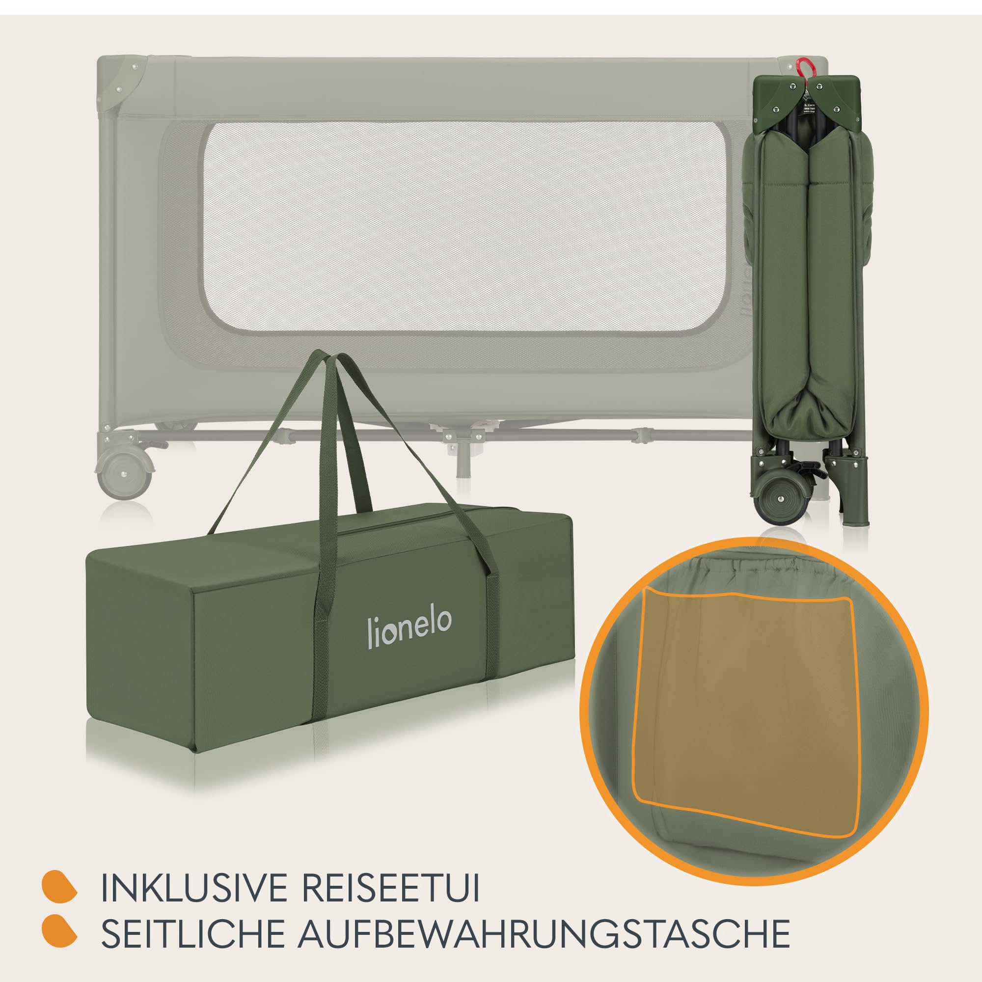 lionelo-sven-easy-fold-reisebett-gr-n-olive-bis-15-kg image 8