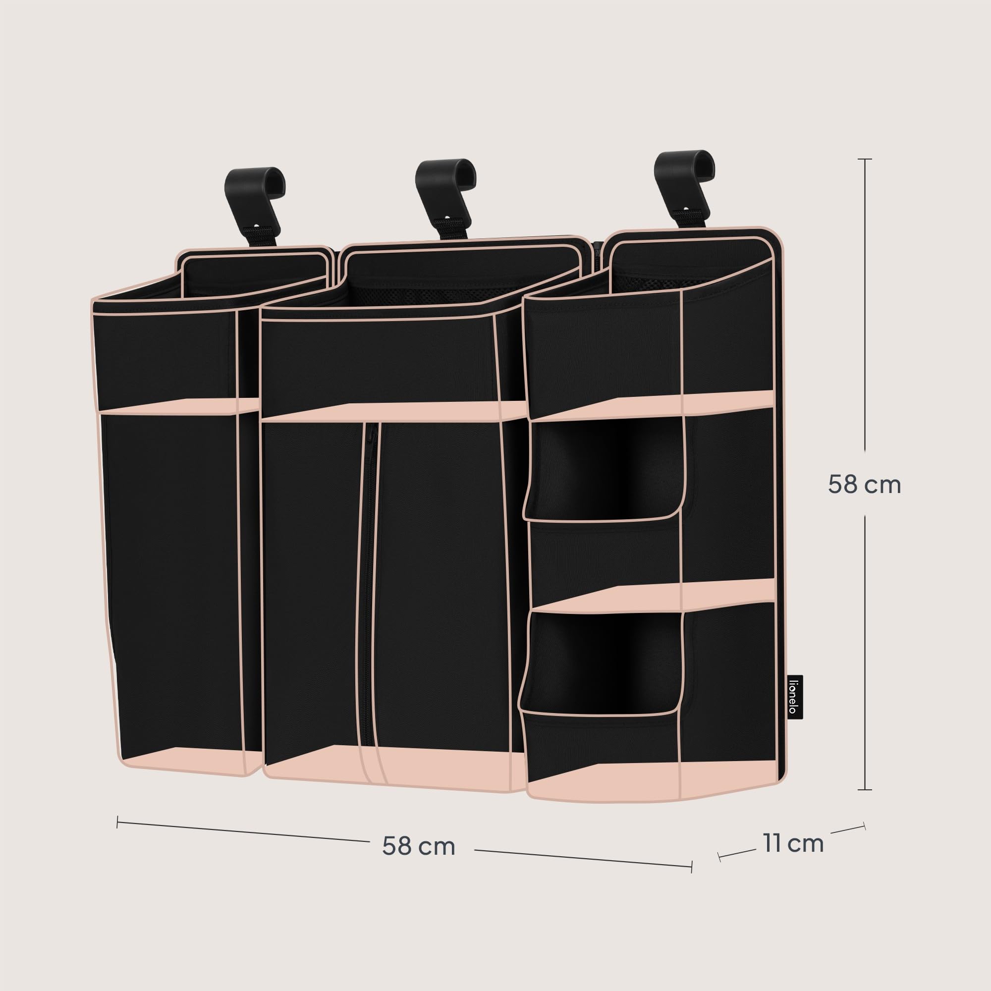 lionelo-sven-sidepocket-organizer-58x11x58-cm image 8