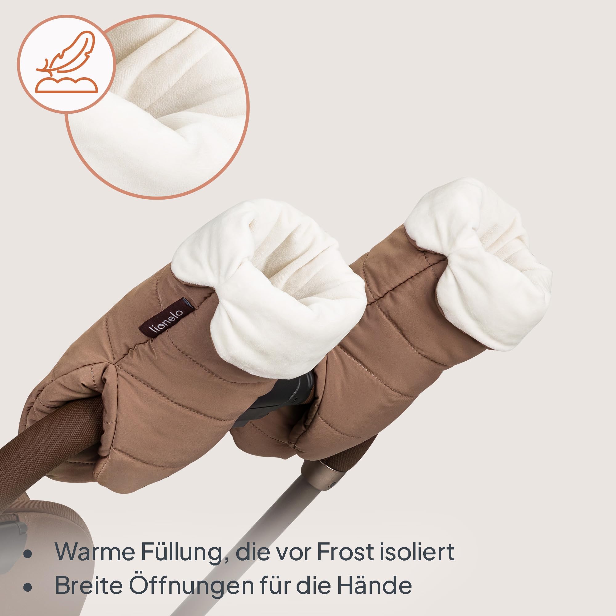 lionelo-mika-oli-handmuff-kinderwagen-2er-set-wasserdicht image 4