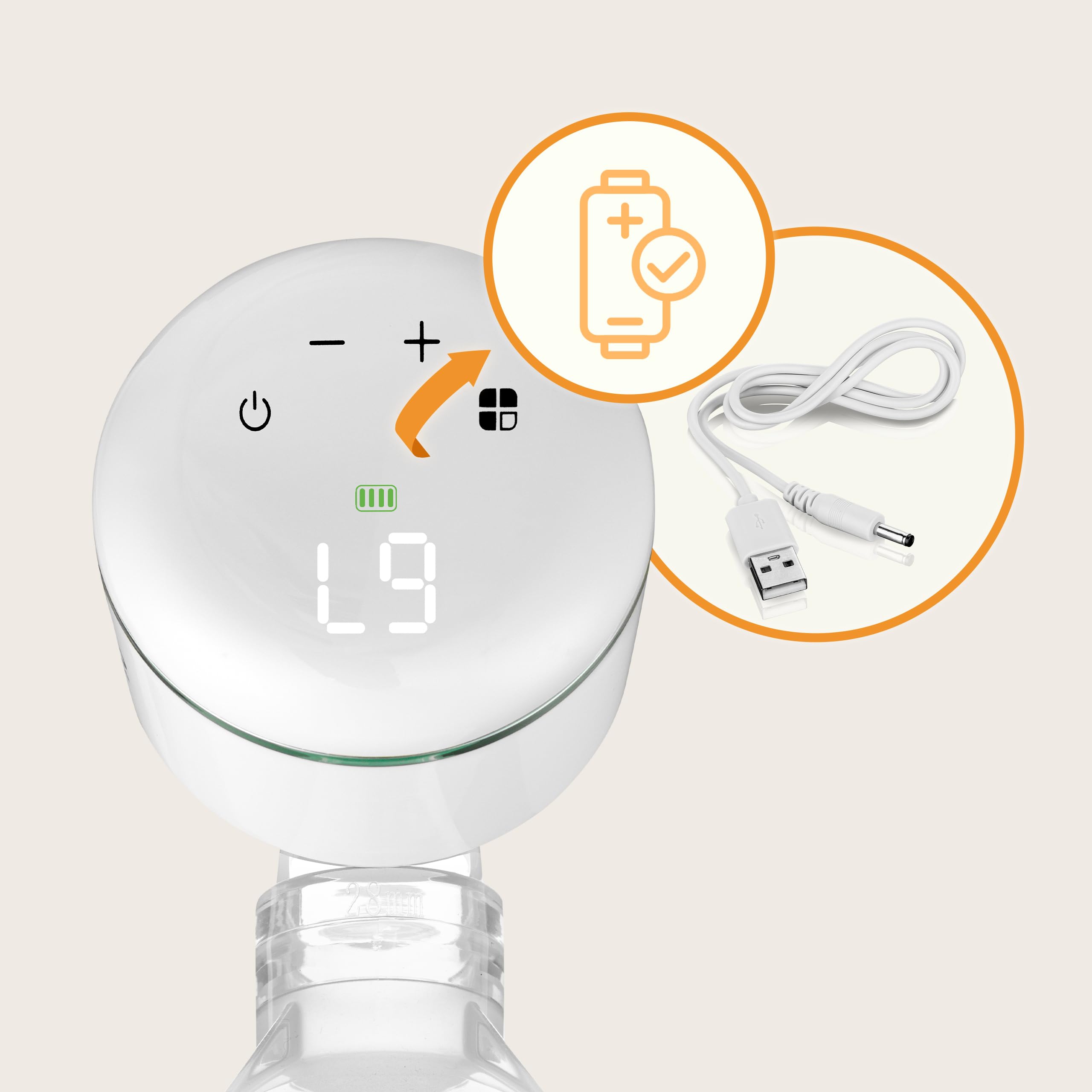 lionelo-fidi-plus-milchpumpe-elektrisch-180-ml-kabellos image 3