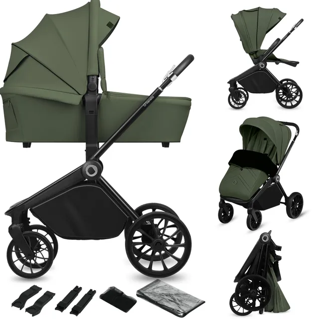 lionelo-mika-plus-2-in-1-buggy-gr-n-babywanne-bis-22-kg image 1