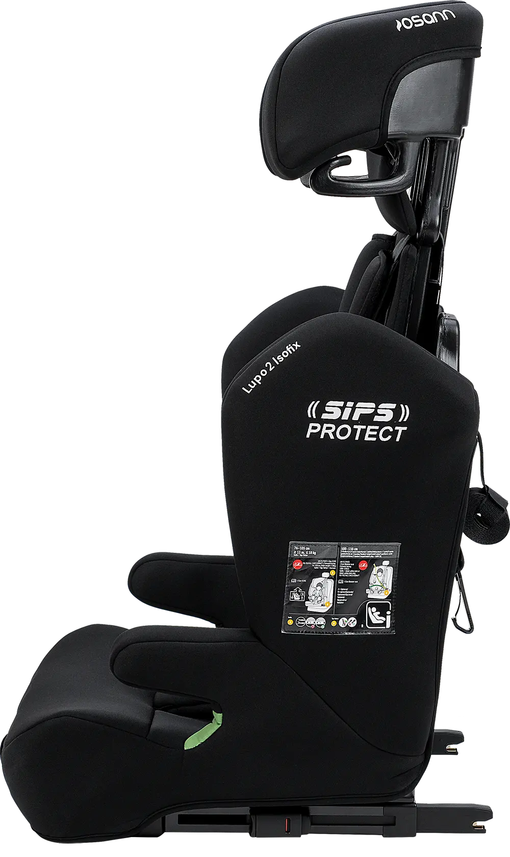 osann-lupo-2-isofix-kindersitz-black-i-size image 5