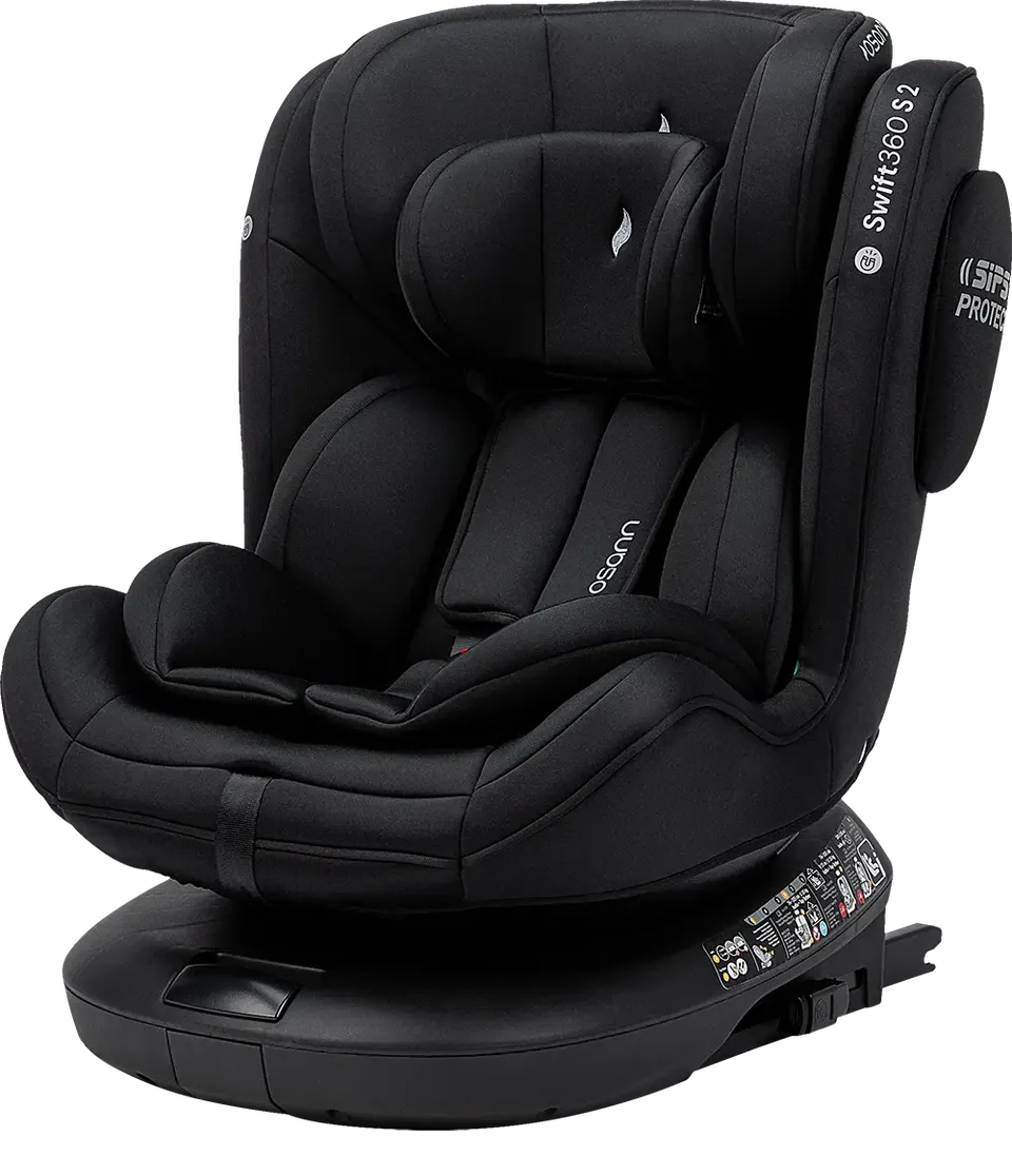 osann-swift360-s2-kindersitz-all-black-drehbar-reboard image 1