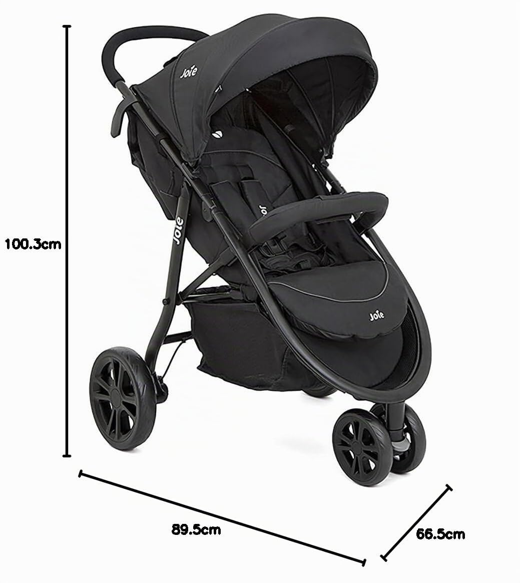 joie-litetrax-3-buggy-coal-mit-liegeposition image 8