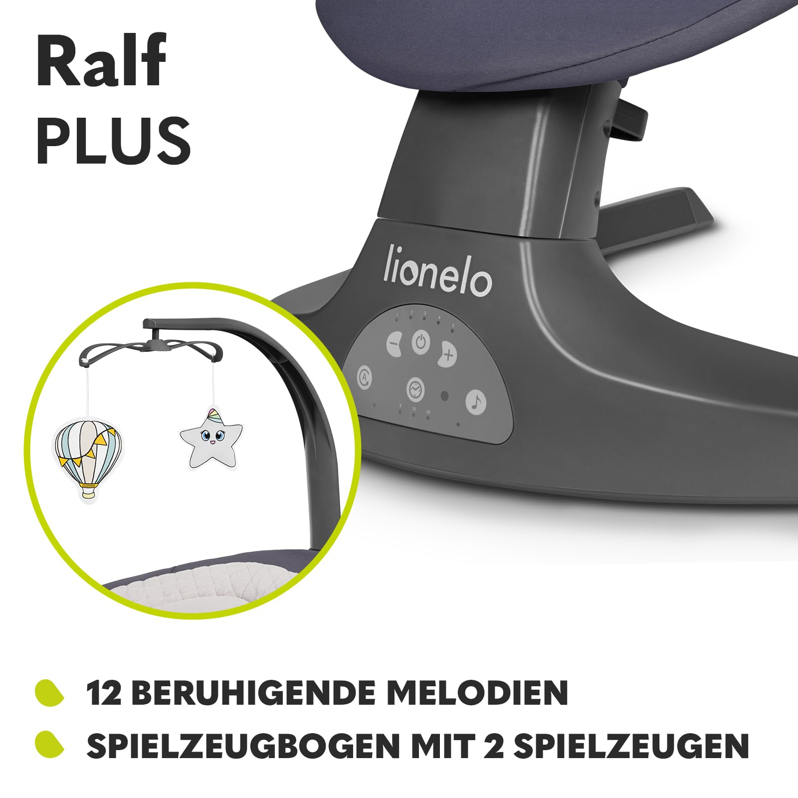 lionelo-bella-ralf-2in1-babywippe-mit-fernbedienung-12-melodien image 5