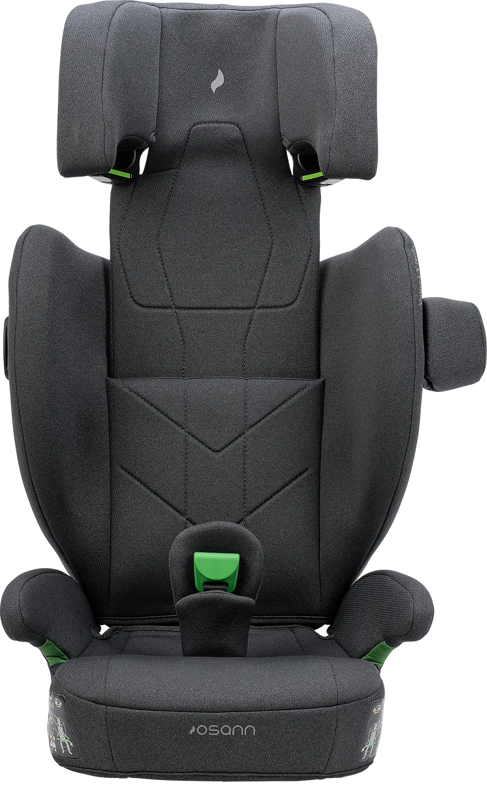 osann-volpo-lx-isofix-kindersitz-dark-grey-100-150-cm image 4