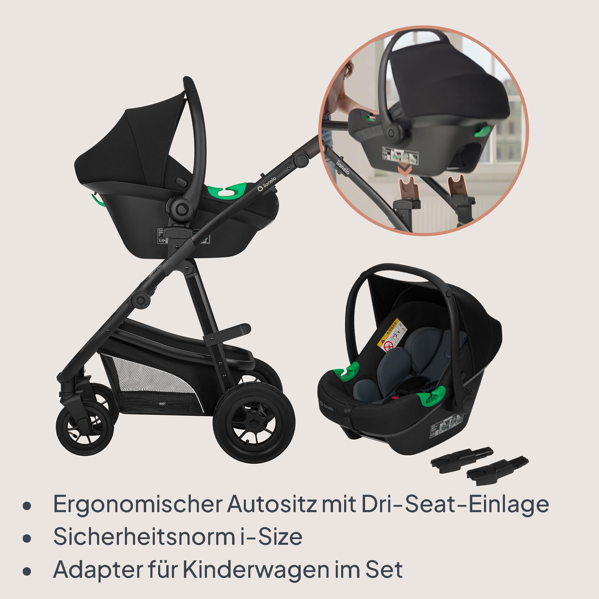 lionelo-bianka-kinderwagen-3in1-grau-bis-22-kg-upf50 image 4