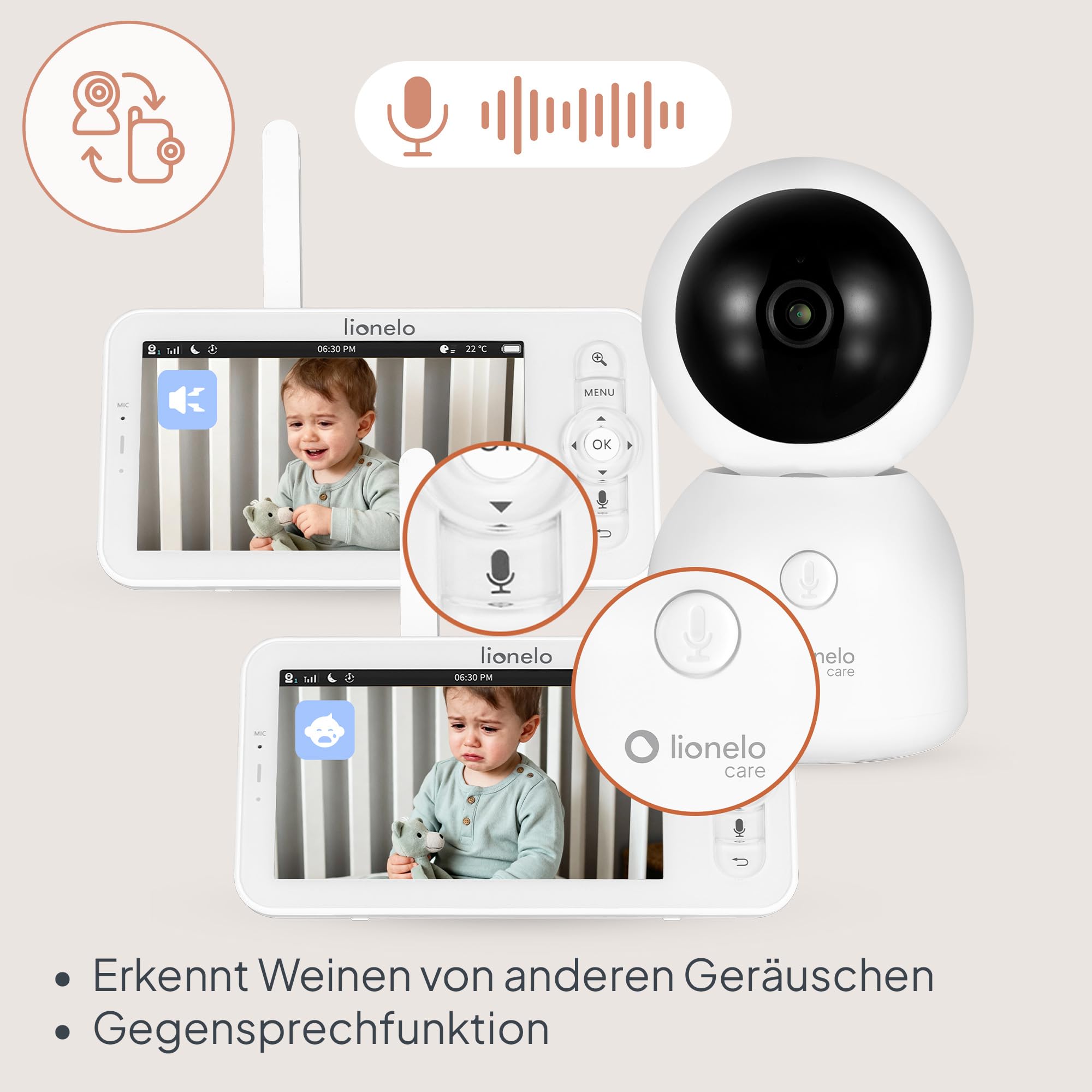 lionelo-babyline-9-2-ai-babyphone-mit-kamera-2k-und-monitor image 5