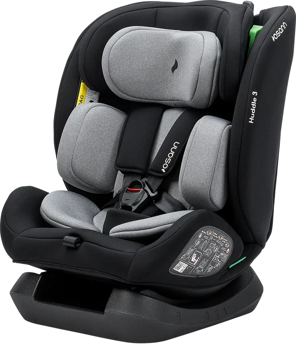 osann-huddle-3-kindersitz-grey-melange-reboard image 1