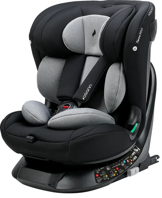 osann-taos360-kindersitz-grey-melange-drehbar-ab-geburt image 1
