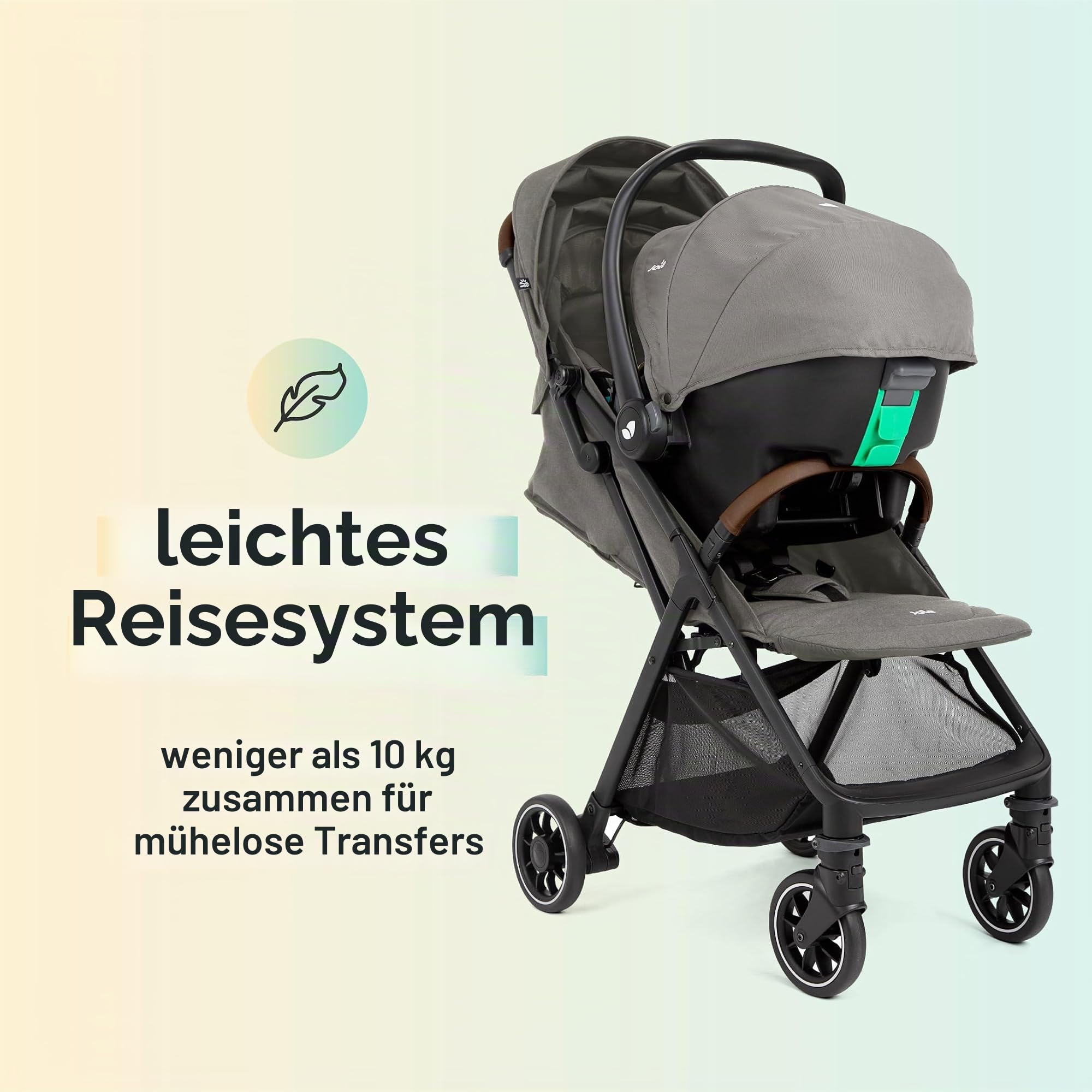 joie-pact-pro-travel-system-mit-i-snug-2-babyschale image 3