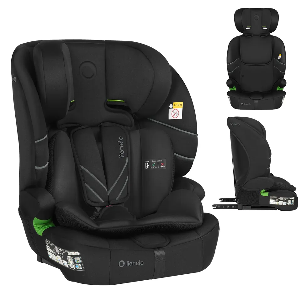 lionelo-levi-fix-kindersitz-schwarz-76-150-cm image 1