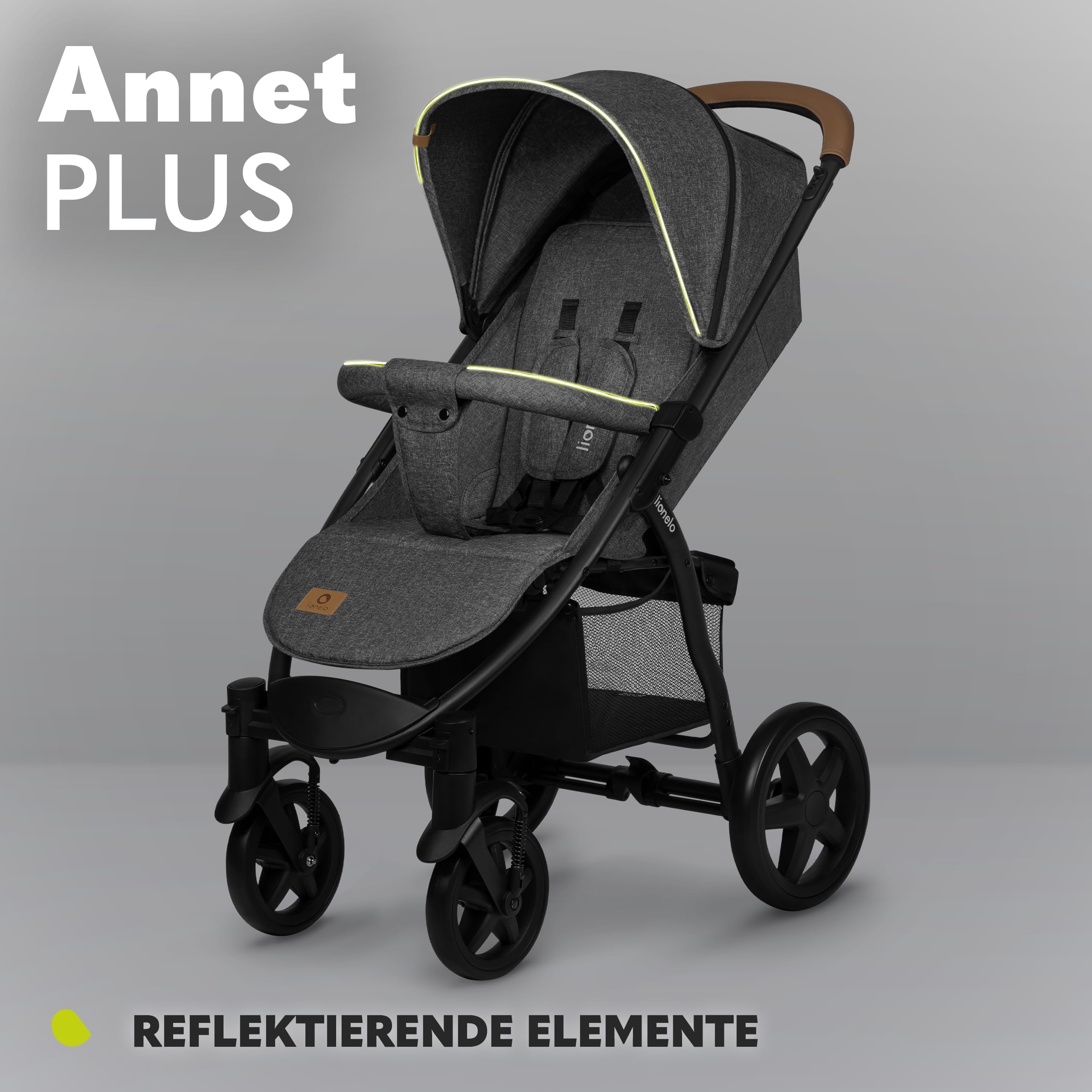 lionelo-annet-plus-buggy-stone-caramel-bis-22-kg image 7