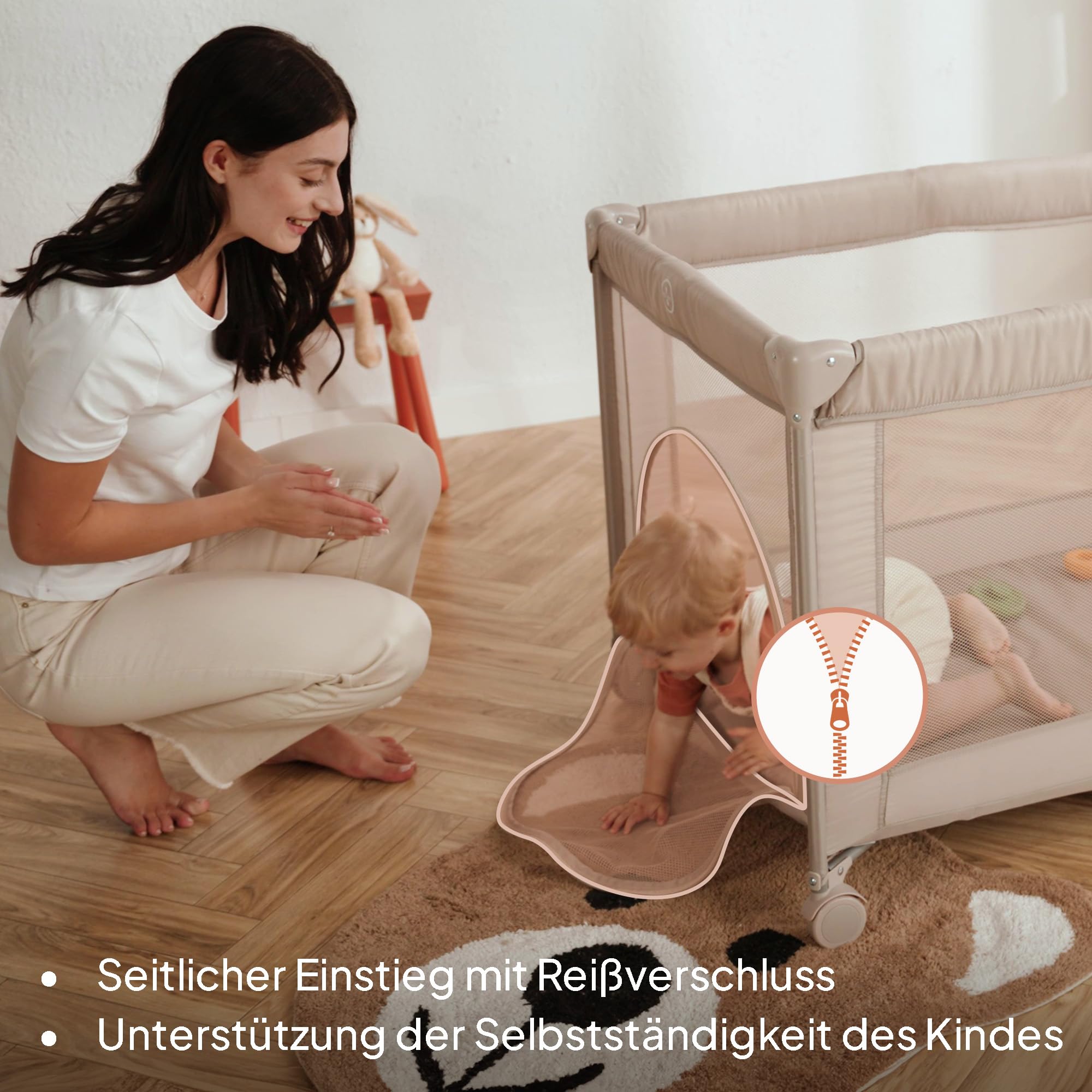 lionelo-sven-amelie-reisebett-schwarz-klein-faltbar-bis-15-kg image 6