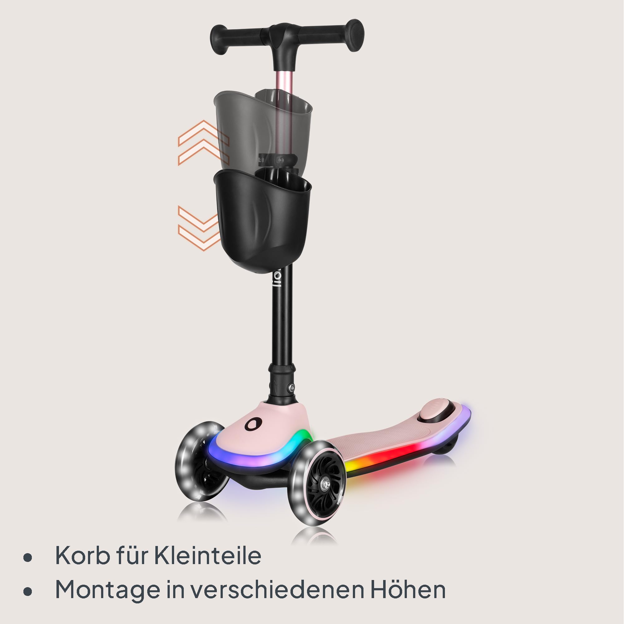 lionelo-mey-kinderroller-rosa-3-r-der-led-bis-50-kg image 6