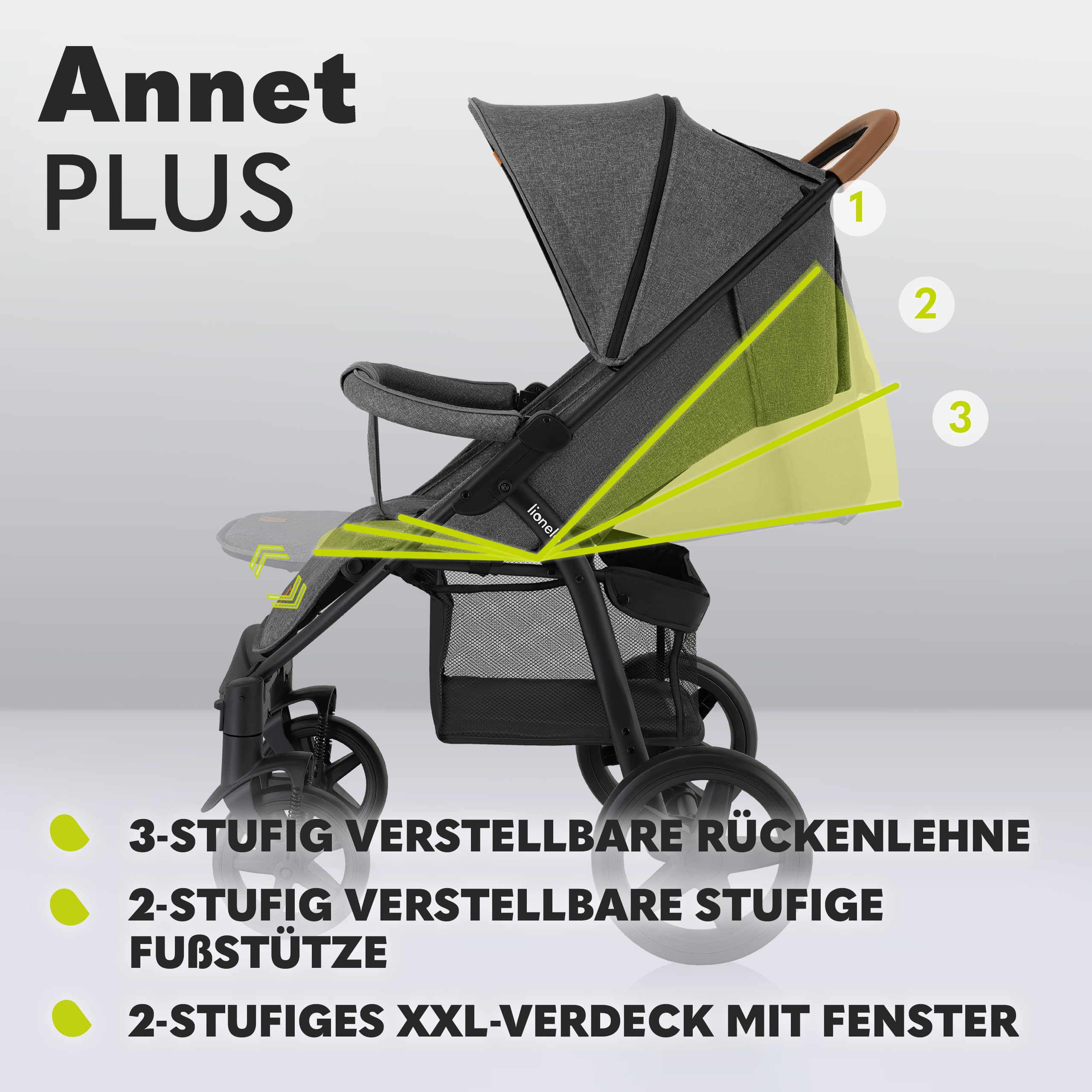lionelo-annet-plus-buggy-stone-caramel-bis-22-kg image 3